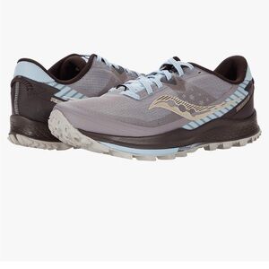 SAUCONY Peregrine 11 GTX Women’s Trail Running Shoes, Sz 8.